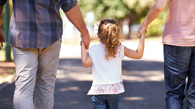 A family reaching out a contested divorce attorney in Las Vegas, Nevada at Huggins Law office